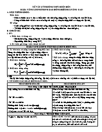 Giáo án Tập huấn Vật lý 12 - Bài 8: Năng lượng trong dao động điều hòa (nâng cao) - Trường THPT chuyên Nguyễn Du