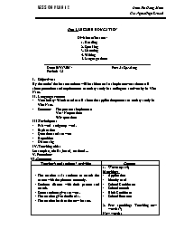 Giáo án Tiếng Anh Lớp 12 - Unit 5: Higher edu