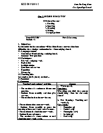 Giáo án Tiếng Anh Lớp 12 - Unit 5: Higher education - Period 33: Listening - Năm học 2014-2015 - Đinh Thị Hồng Minh