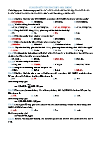 Đề thi thử THPT Quốc gia môn Hóa học năm 2019 - Đề 10 (Có đáp án) - Trường THPT Hải Phòng