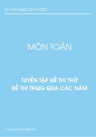 Tuyển tập 1000 Đề thi thử THPT Quốc gia qua c