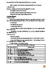 Đề cương ôn tập tốt nghiệp THPT môn Địa lí nă