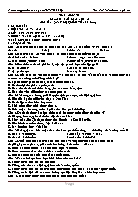 Đề cương ôn thi tốt nghiệp THPT năm 2024 môn 